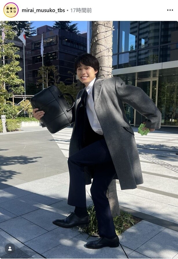 【写真】ギャップがすごい…兵頭功海のスーツ姿に反響