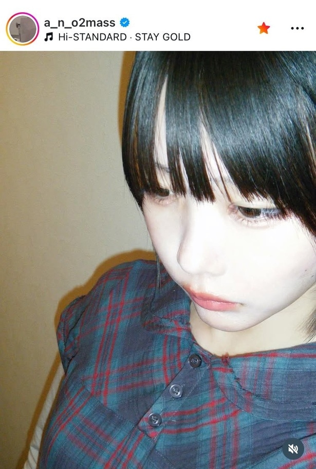 【写真】「ベイビーフェイスが尊い」…あの、“つぶら”な瞳際立つ“透き通るような美肌”姿