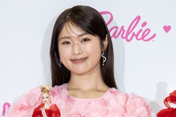 「Barbie Icons -Shaping our World-授賞式セレモニーに出席した渋谷凪咲