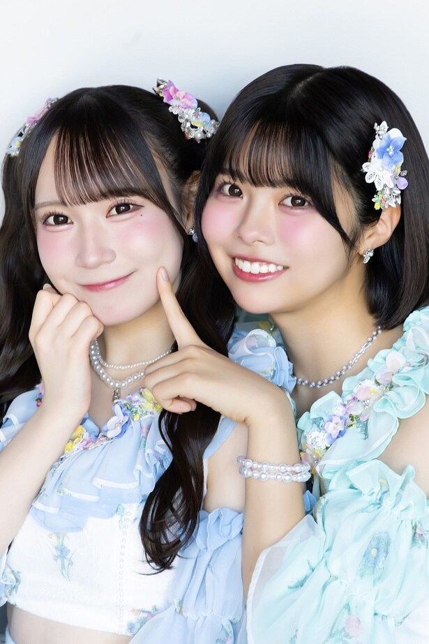 SKE48の大村杏(写真左)と荒野姫楓