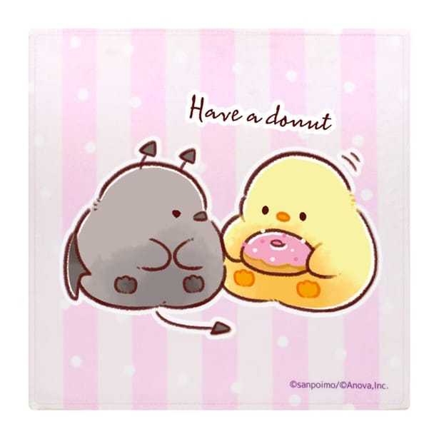 もふピヨ ハイブリッドハンドタオル