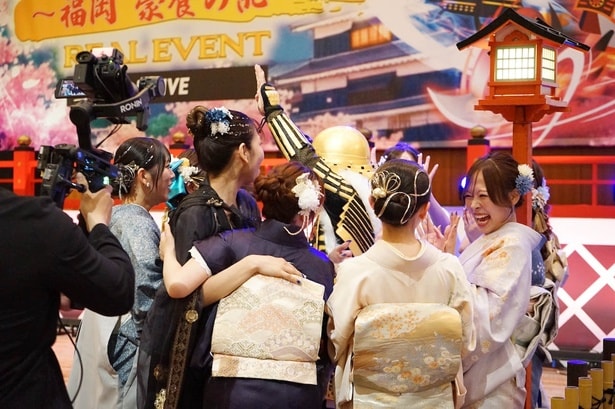 玉入れ対決を制した蒼ノ國