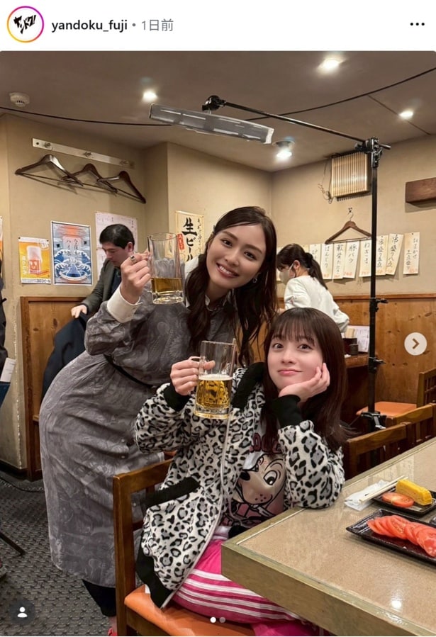【写真】橋本環奈＆内田理央、仲良しオフショットがファンから反響
