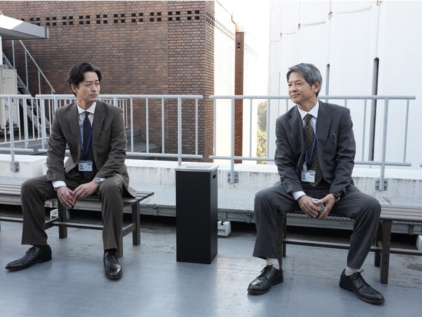 時永(竹財輝之助)を否定せず背中を押す安藤(緒形直人)