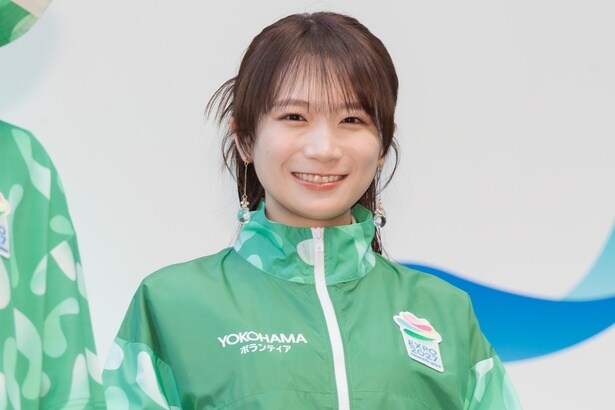 「GREEN×EXPO 2027 開催1年前発表会」に登壇した秋元真夏