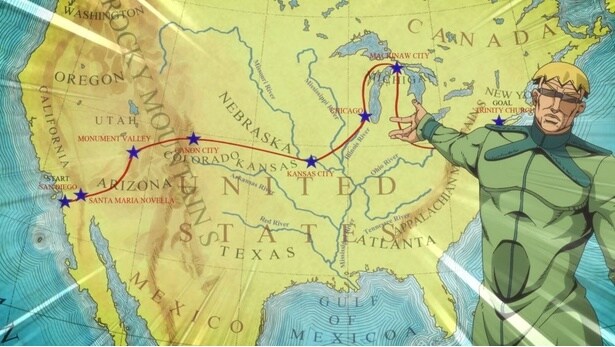 アニメ「スティール・ボール・ラン ジョジョの奇妙な冒険」