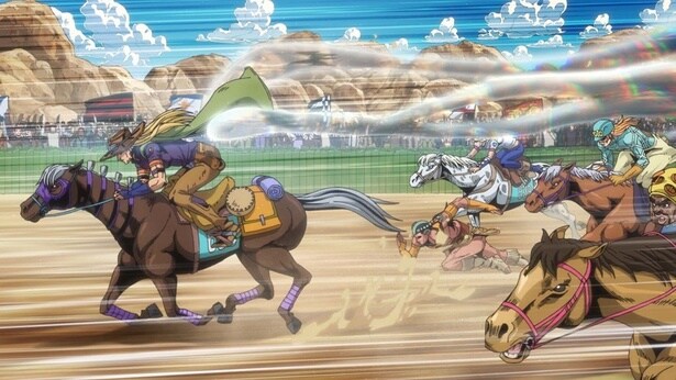 アニメ「スティール・ボール・ラン ジョジョの奇妙な冒険」