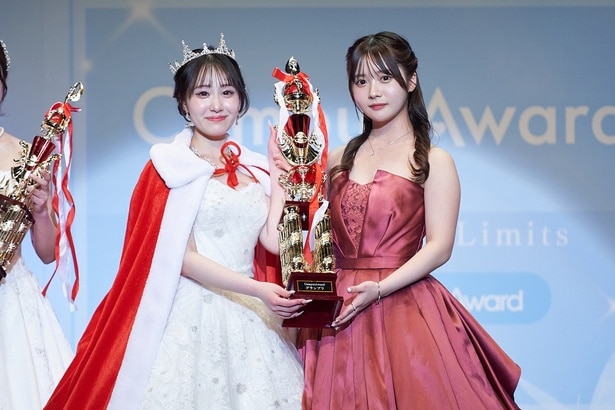 (左から)グランプリ・野月まひるさん、実熊瑠琉