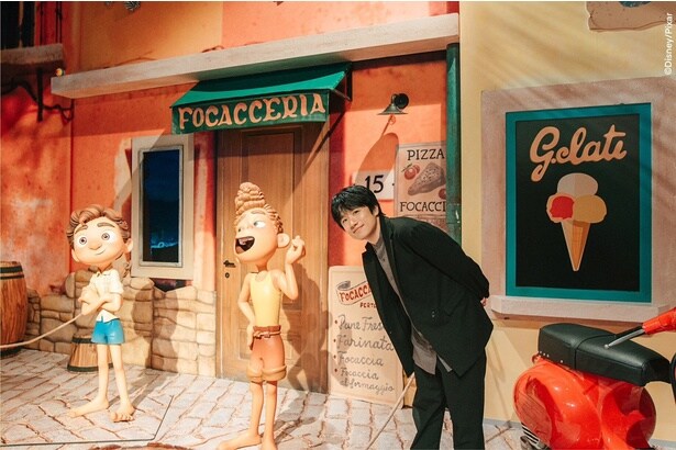 「ピクサーの世界展」 スペシャルサポーターの風間俊介