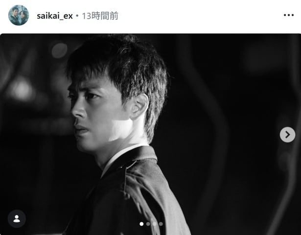 【写真】真剣な表情で撮影に臨んだ竹内涼真のショット