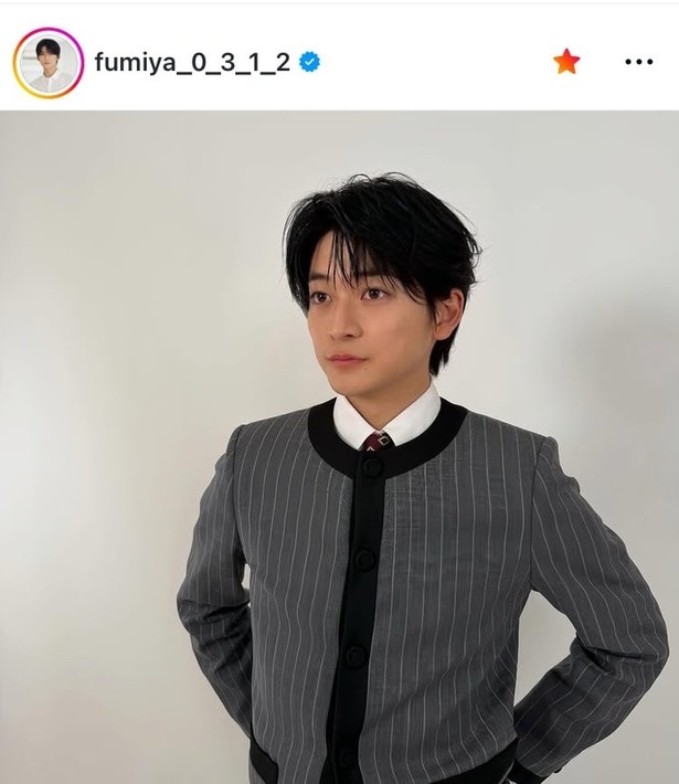 【写真】「きゅるきゅるな」瞳が最強すぎ…高橋文哉、舞台挨拶の凛々しい姿