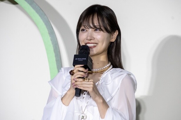 山下美月(「ジョー マローン ロンドン “English Pear Festival”」フォトコールより)