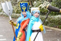 「ドラクエ3」賢者＆僧侶“併せ”のコスプレイヤー「杖の質感＆衣装の色味にこだわりました」＜ワンフェス2026[冬]＞