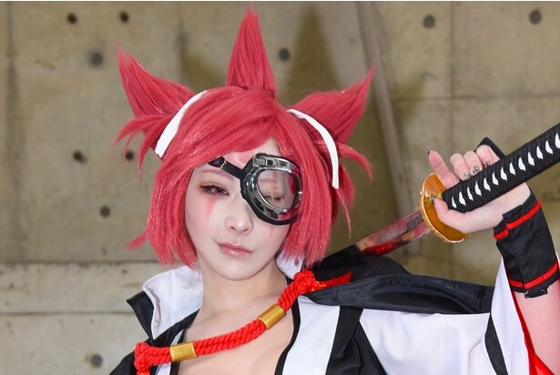 「GUILTY GEAR」シリーズ:梅喧に扮したみぃこさん