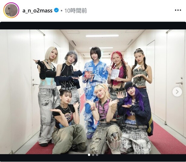 【写真】「会えてハッピィ」…あの×HANA、ファン歓喜のショット
