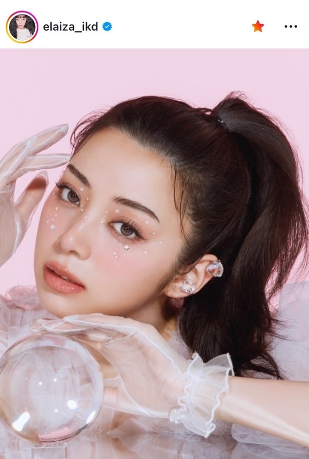 【写真】“透明感”が限界突破…池田エライザ、ビジュー涙メイクのアップが夢から出た妖精のよう