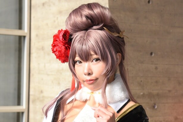 「勝利の女神：NIKKE」ノワールに扮した僕のプリンさん