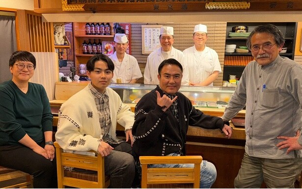 「今宵、町寿司で 市川右團次と小粋な一献」