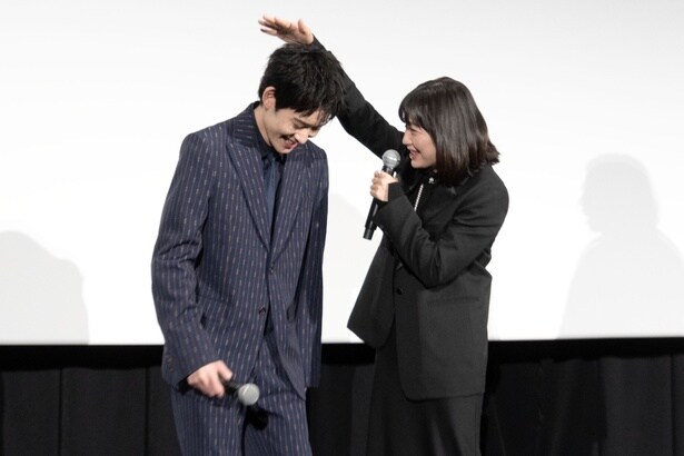 映画「90メートル」公開記念舞台あいさつより