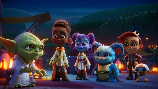 「スター・ウォーズ:ヤング・ジェダイ・アドベンチャー」(ディズニープラスにて見放題独占配信中)より