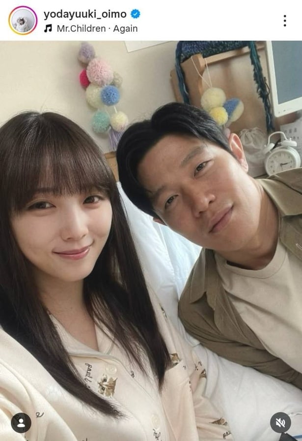 【写真】与田祐希、ドラマ「リブート」で共演した鈴木亮平と2ショット