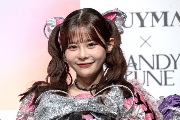 BUYMAの新CMで披露している“箱パカダンス”のポイントを語ったCANDY TUNEの村川緋杏