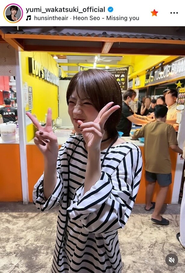 【写真】若月佑美、学生旅行のスナップのようなセブ島ショット