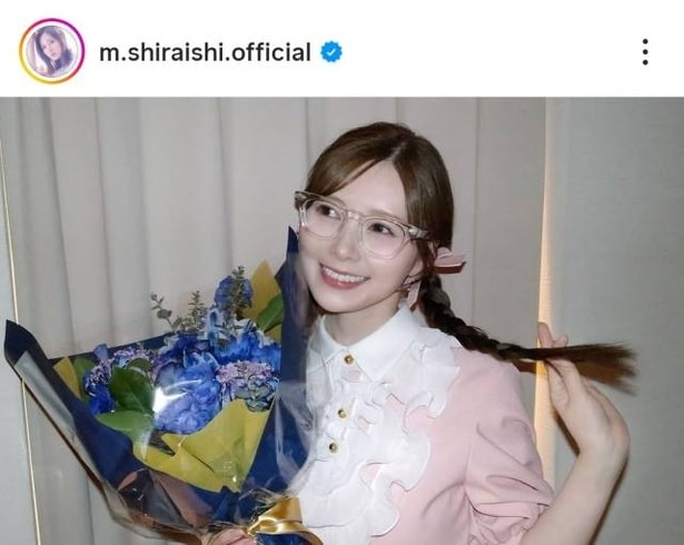 【写真】白石麻衣、三つ編みのツインテール姿がカワイイ白石麻衣