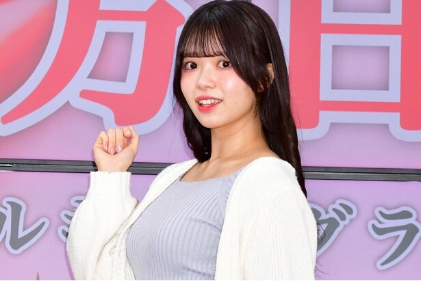 現役アイドル緒方日菜が赤ビキニで爽やかさ全開「150点」1stDVDに自信