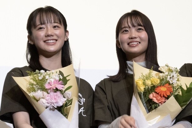 映画「ザッケン!」でW主演を務めた中島瑠菜と大島美優