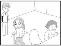 【漫画】介護士のウメ、介護現場のリアルな性別問題に直面(168)男性NGのキョウコさん(前編)