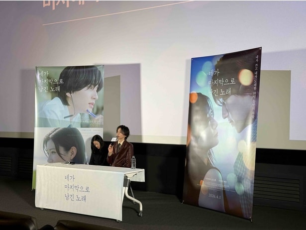 映画「君が最後に遺した歌」記者会見より