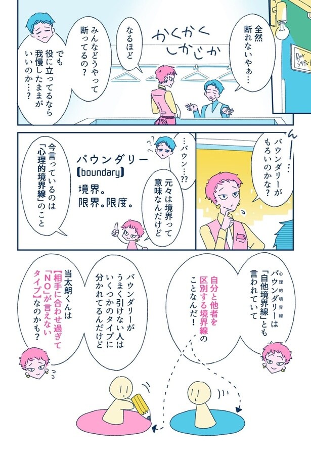 『バウンダリーを引く話。』(5／10)