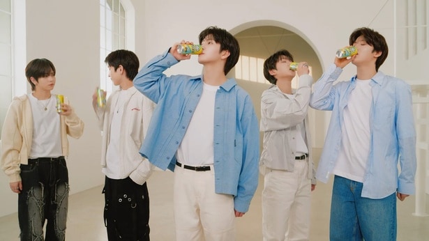 VIBYが出演する「AIZU」WEB CM