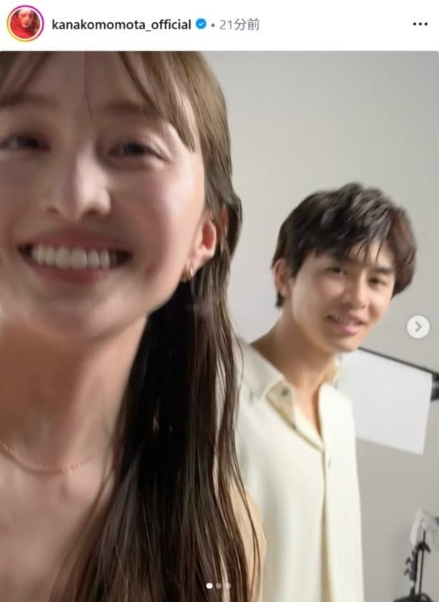 【写真】ももクロ・百田夏菜子、“同級生”の草川拓弥とツーショット