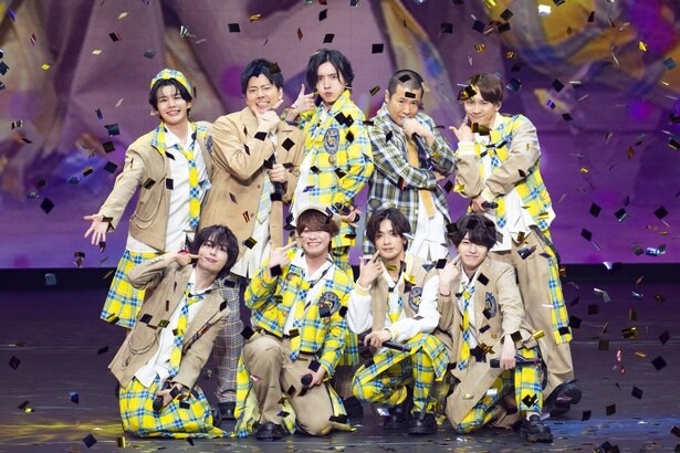 「なにわ男子の逆転男子 祝3周年 〜スタジオ飛び出してKアリーナ横浜に来ちゃいました〜」(4月7日公演)より