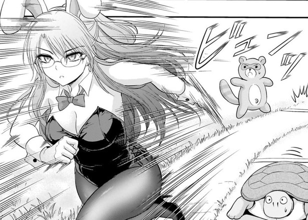 バニーガールが“哲学者ゼノン”に異を唱える？理系版『うさぎとかめ』に「これこそ絵本にするべき」の声【漫画】