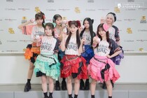 CANDY TUNE、7人全員で始球式に登板　村川緋杏「いつかはみずほPayPayドーム福岡に立ちたいと思っていました」