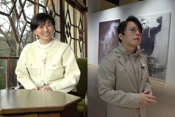 菊川怜が“昭和史で最も有名な家”を訪問　西川貴教はロボットアートの魅力に触れ「刺激になりました」＜新美の巨人たち＞