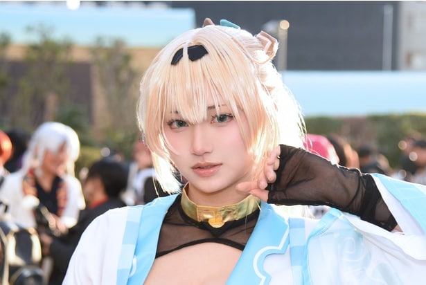 風真いろは(ホロライブ)に扮した橘ありあさん