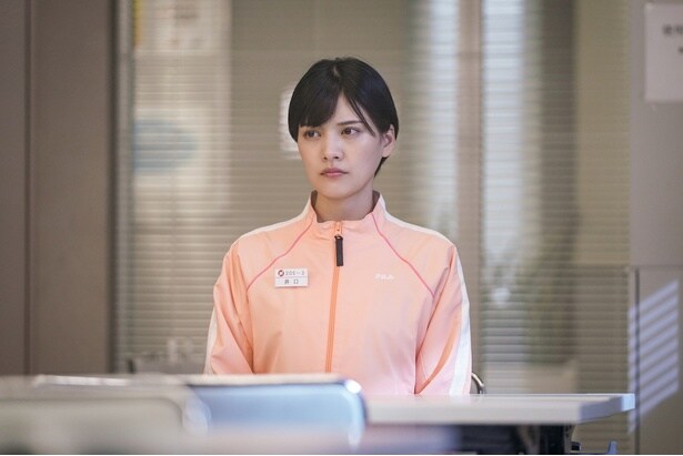 映画「教場　Reunion／Requem」にて、205期生徒・井口亜衣役を演じる松永有紗　※提供写真