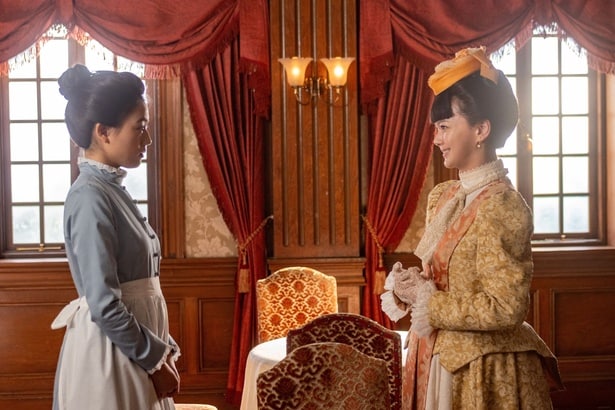 上坂樹里“直美”、多部未華子“捨松”に嘘がバレる　捨松の言葉に「信念と行動力がかっこいい女性」と称賛の声＜風、薫る＞