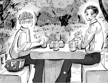 【漫画】男2人で手作り弁当を交換!? 昭和気質で苦手だった先輩社員に変化が