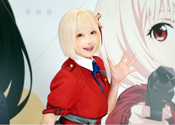 イベントに登場した篠崎こころ