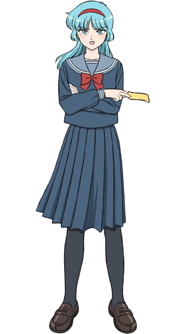 大地葉演じる青木山麗子