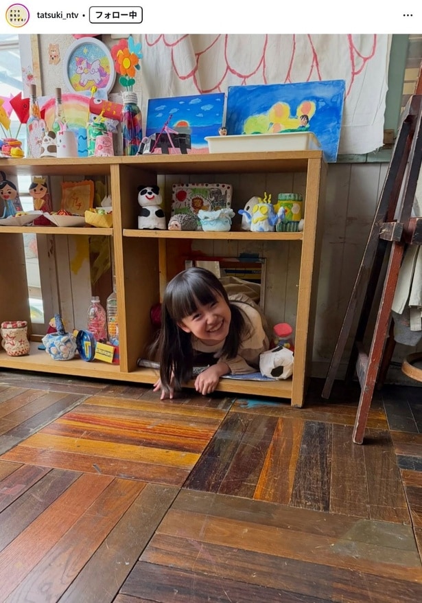 【写真】遊び心満載の「ユカナイ」、小さな穴から登場した池村碧彩がかわいい…