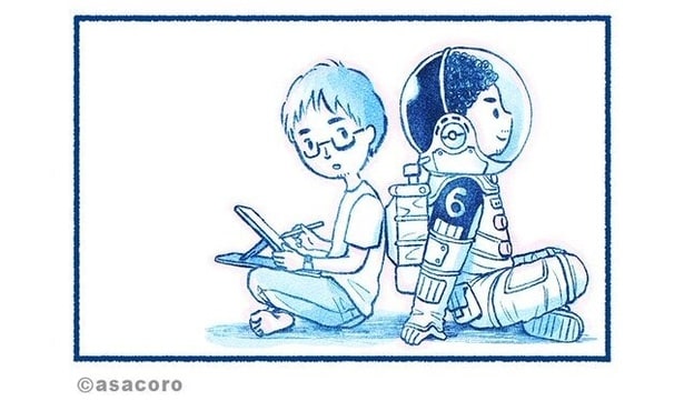 『宇宙兄弟はこうして生まれるアシスタントが見た舞台裏／キャラが立つ、って？』より