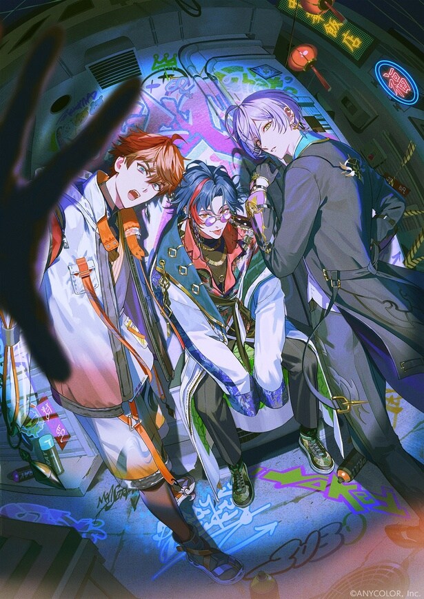 3SKM 1st Mini Album「Nighthawks」アーティストビジュアル