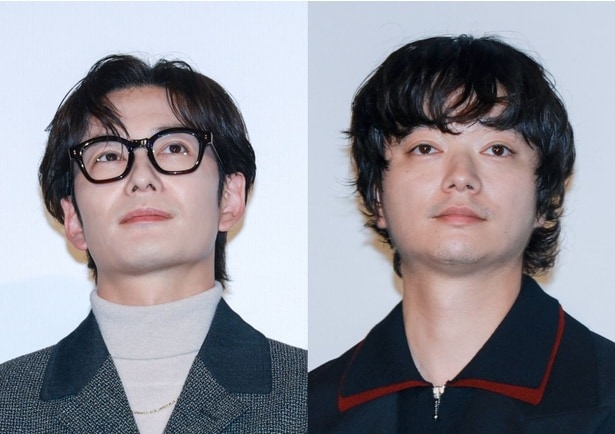 岡田将生&染谷将太、仲良くカイロで首元を温めるオフショットに「兄弟そろってかわいすぎる」の声＜田鎖ブラザーズ＞