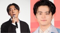鈴鹿央士、背広を広げて高橋一生を“死守”「ナイスガード」お茶目なオフショットに「守られたい！！」＜リボーン 〜最後のヒーロー〜＞